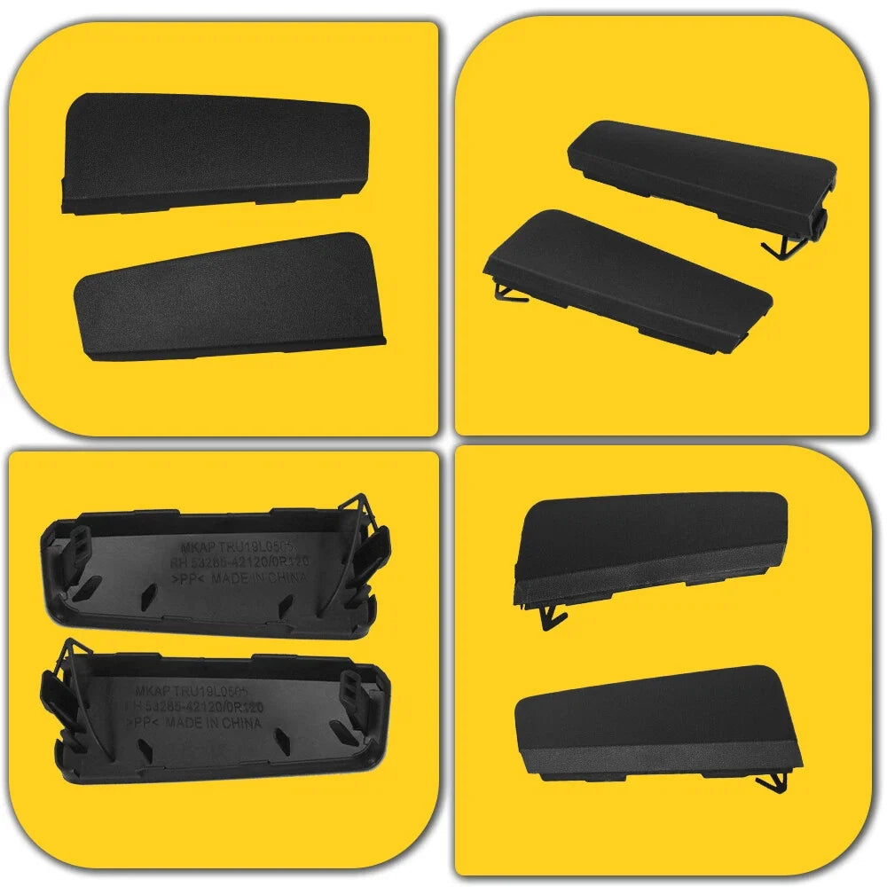 2X Front Bumper Tow Hook Cover Cap for Toyota RAV4 (2019–2022)