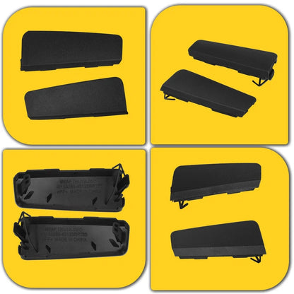 2X Front Bumper Tow Hook Cover Cap for Toyota RAV4 (2019–2022)