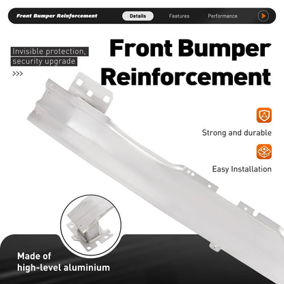 Front Bumper Reinforcement Impact Bar for Audi A3 S3 (2015–2020) - CON-A000002068, 8V5807109, AU1006129