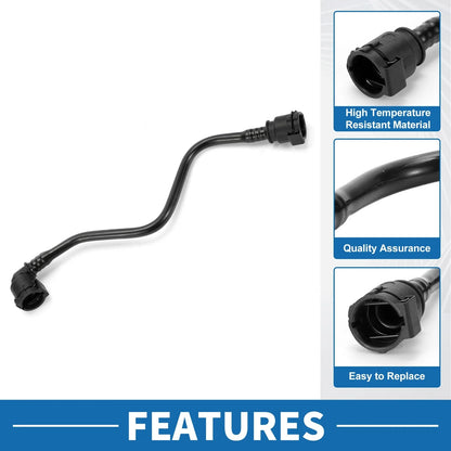 Radiator Hose No.17128632260 for BMW 530e (2018–2022) Plastic Black