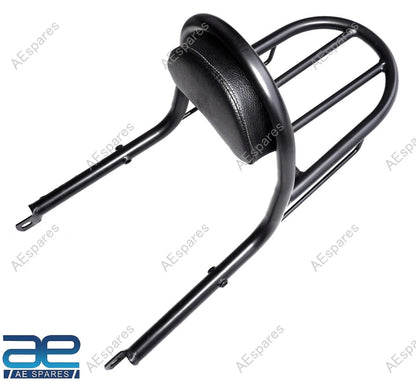 Rear Luggage Carrier with Backrest for Royal Enfield Meteor 350 (2020–2023)