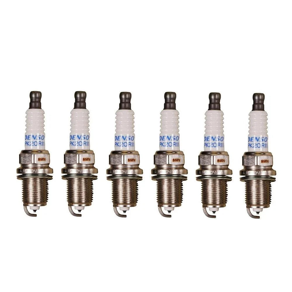 Set of 6 Denso Double Platinum Spark Plugs (Gap 0.044) for