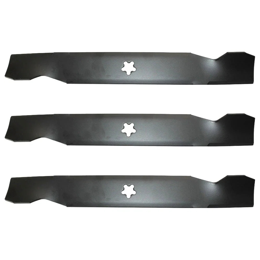 Set of 3 17-3/8" 5 Point Star Blades for Husqvarna (AYP 532137380)