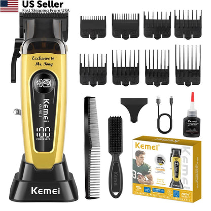 KEMEI KM-90-4 Professional Hair Clipper for Men Cord/Cordless