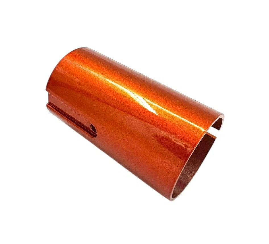 Shift Knob Gunmetal Orange Cylinder for Eaton Fuller 9 10 Speed Truck (1998–2024)