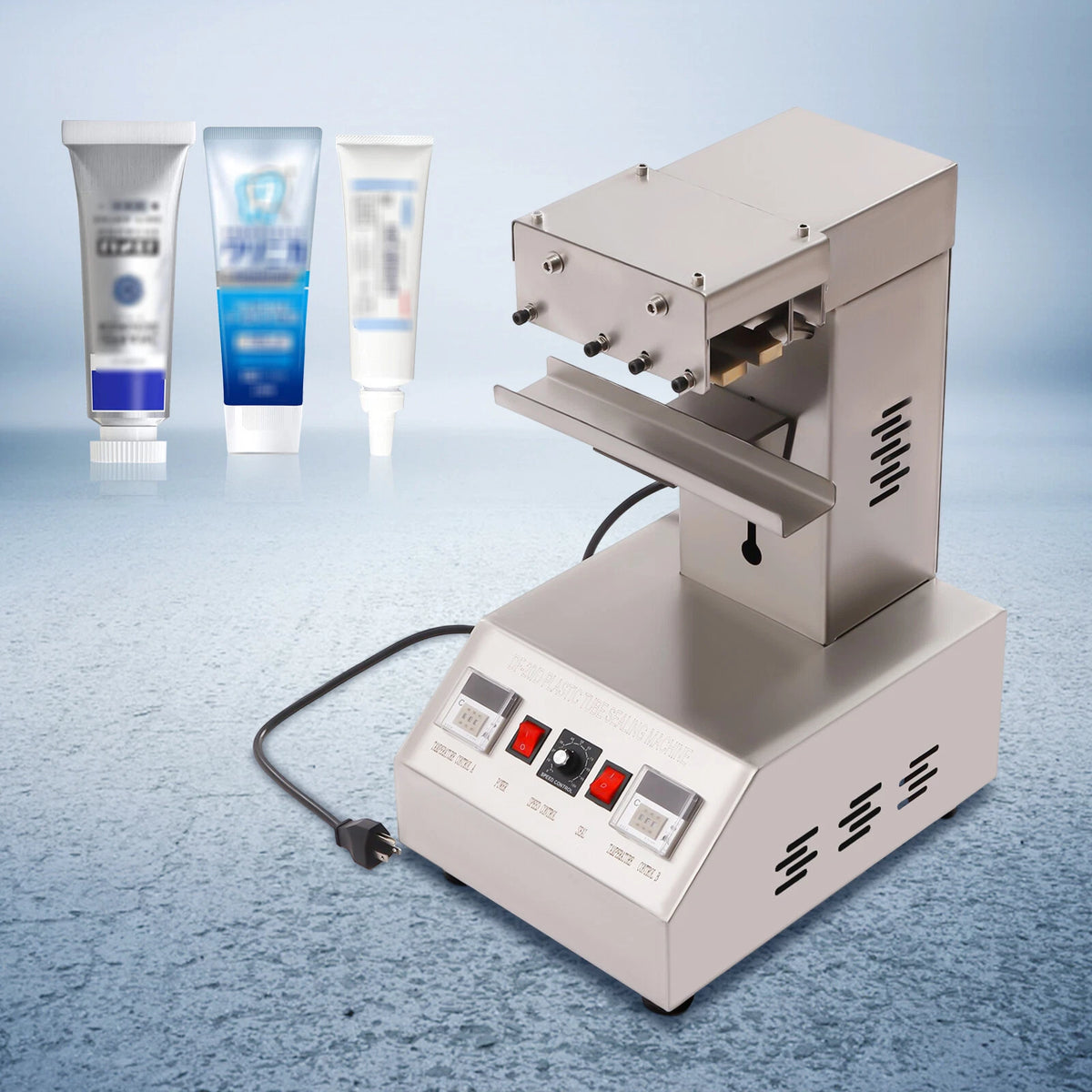Adjustable Tube Sealing Machine for Composite Plastic Cosmetic Tubes