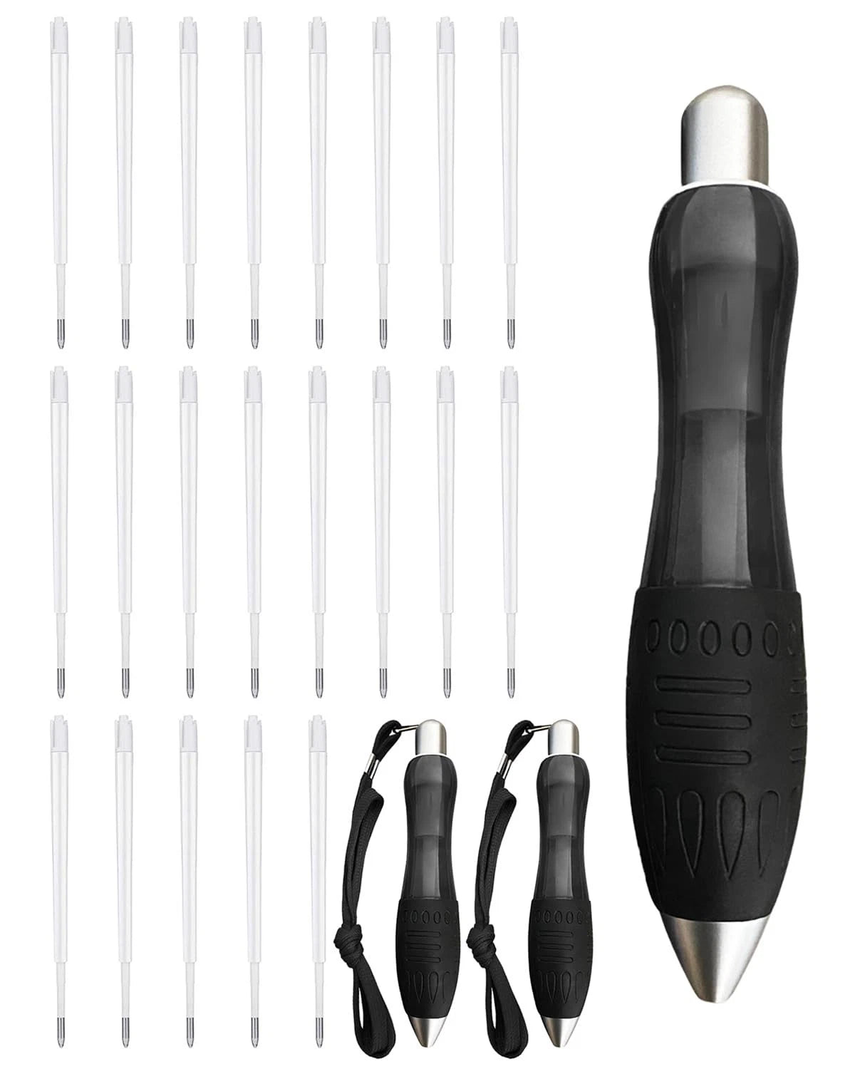 24-Pack Big Fat Pens for Writing (1 Count, Pack of 3)