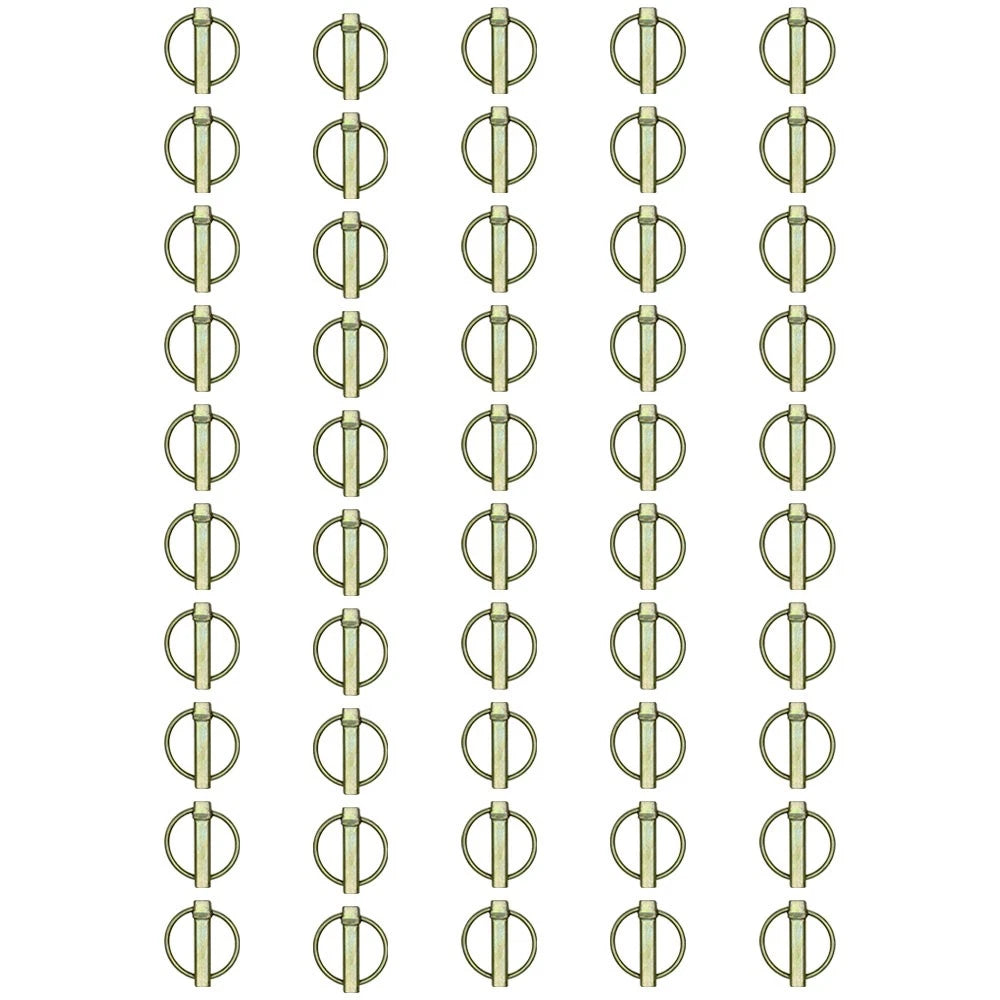 50 Linch Pins 7/16" x 1-3/4" for Automotive Applications