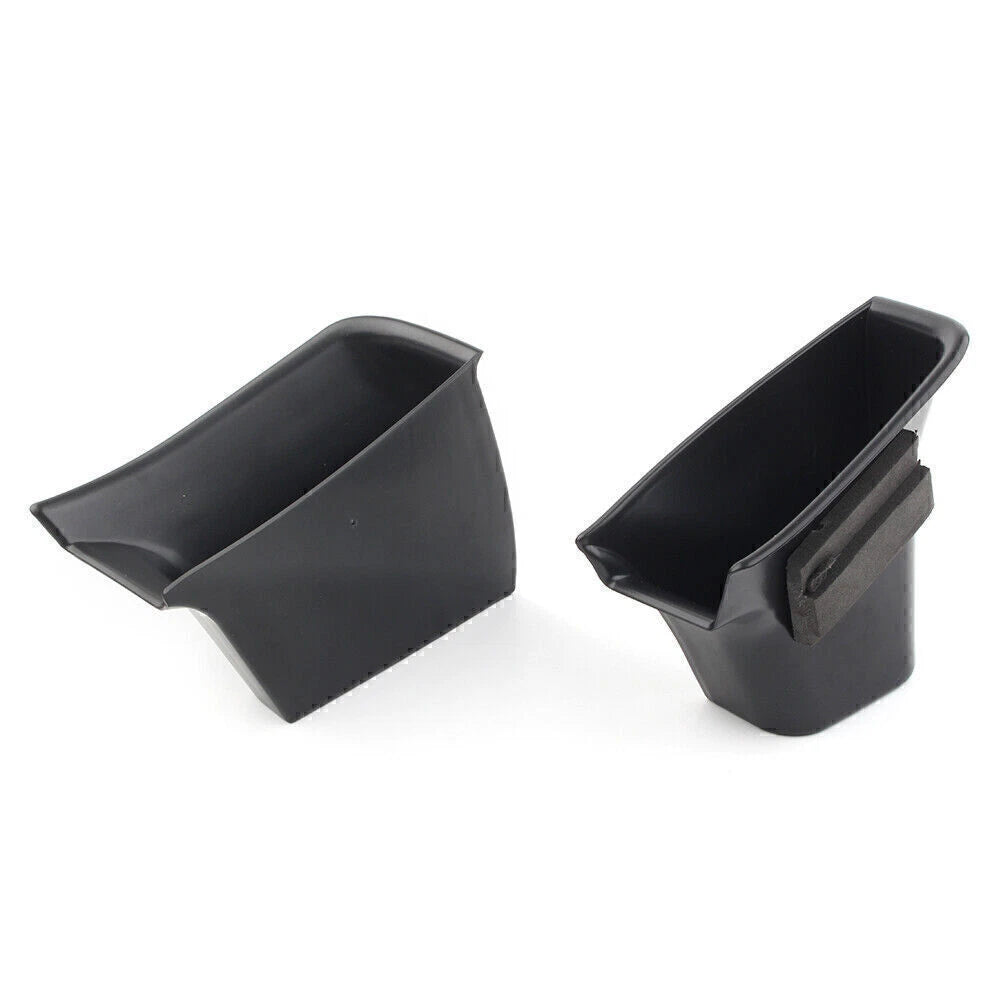 2X Front Door Handle Armrest Storage Box Tray for Audi Q7 (2016–2018)