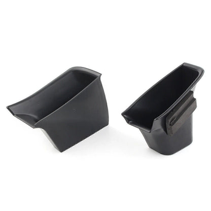 2X Front Door Handle Armrest Storage Box Tray for Audi Q7 (2016–2018)