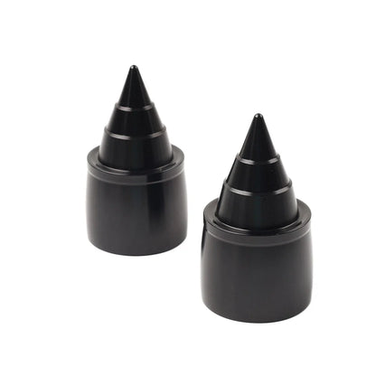 Front Axle Cap Nut Covers for Harley Touring Road Glide Dyna FXD (2000–2023)
