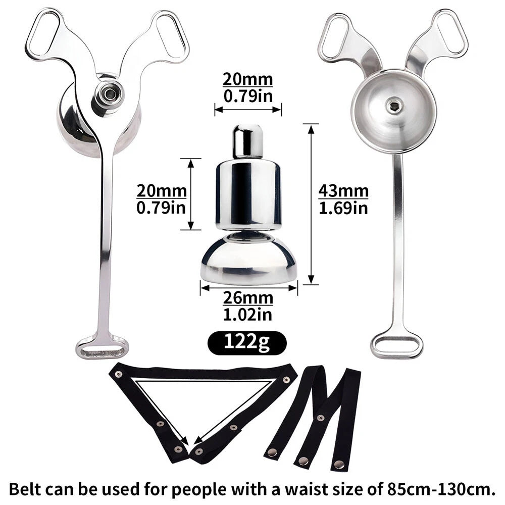 Invisible Sissy Chastity Belt Device for Bondage and Abstinence