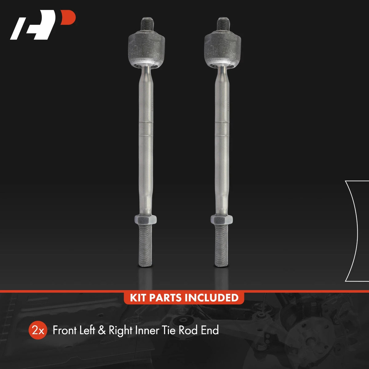 2X Front Inner Tie Rod End for Mercedes W167 GLE350 GLS450 (2020–2023)