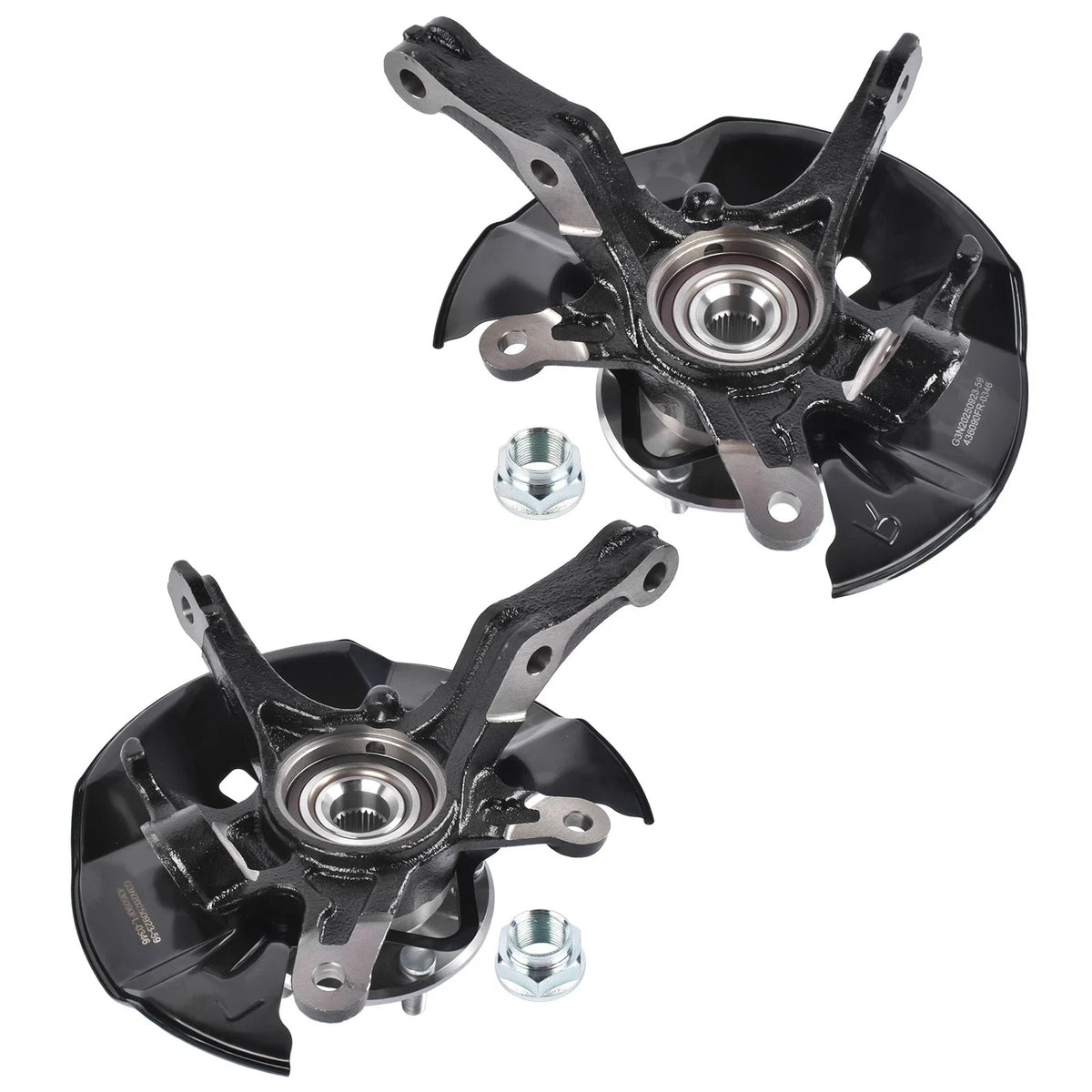 Front Left & Right Steering Knuckle Assembly for Honda Civic (2012)