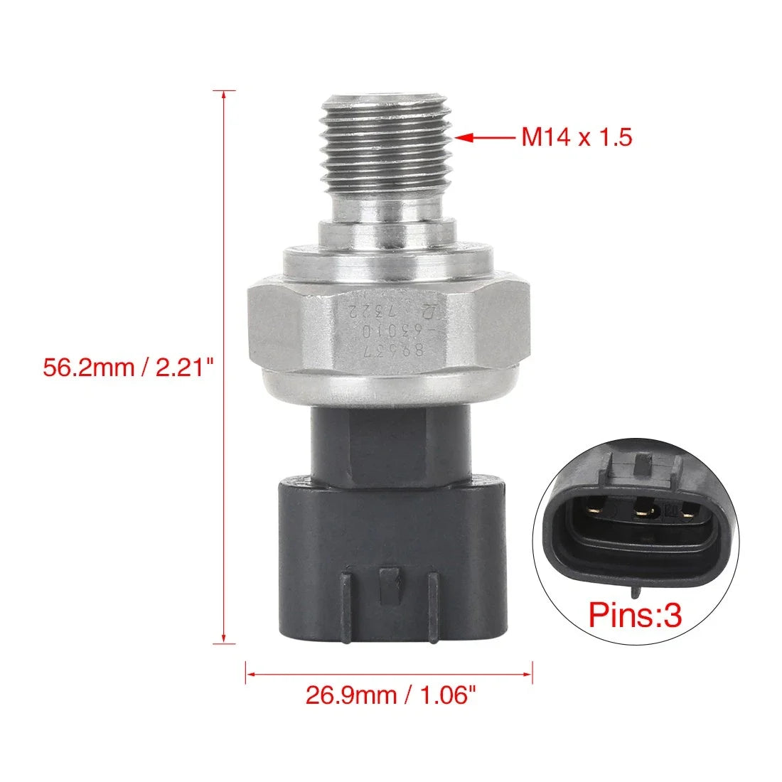 Oil Pressure Sensor for Toyota C-HR, Corolla iM, Scion iM, iQ (2016–2020)