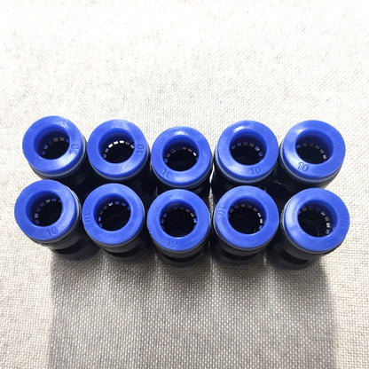 3/8" Push Fitting Quick Union Straight Connector for Air Pneumatic (10-50X)