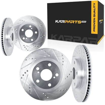 Brake Rotor Set for Subaru WRX (2016–2021) ALX-PAU-DF-7004-13054-CLA2