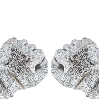 Safety Grip Work Gloves Cut Resistant Non-Slip PU Coated