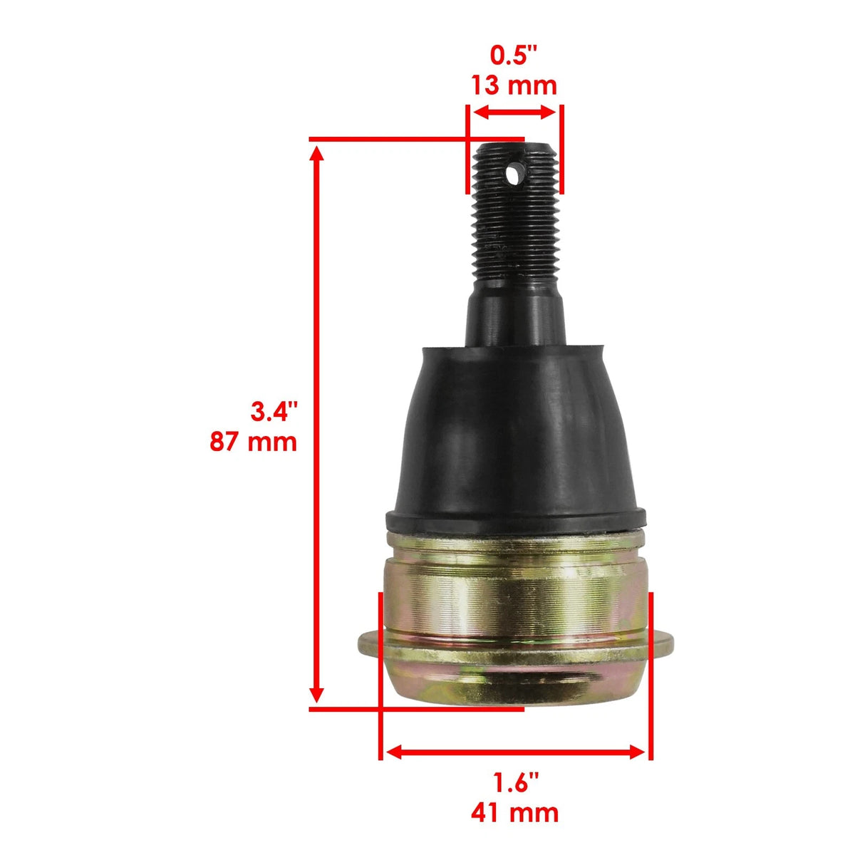 2 Front Knuckle Lower Upper Ball Joints for John Deere XUV Gator (625i, 825i)