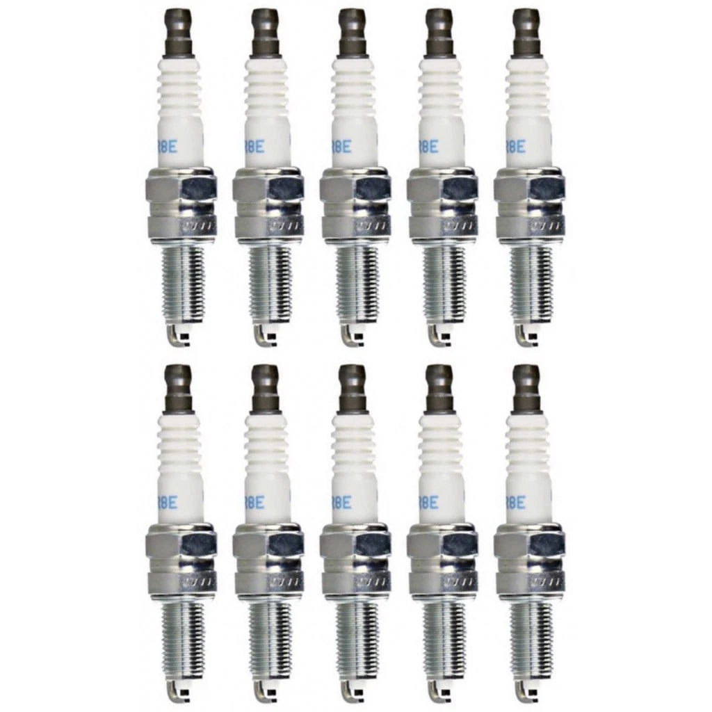 Box of 10 NGK CPR8E Standard Spark Plug for Husqvarna TE610 (2006–2008)