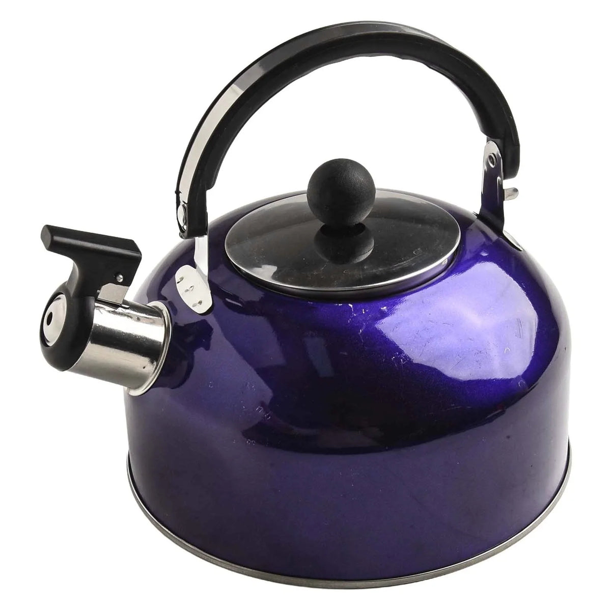 3L Whistling Kettle with Heat Resistant Handle for All Stovetops