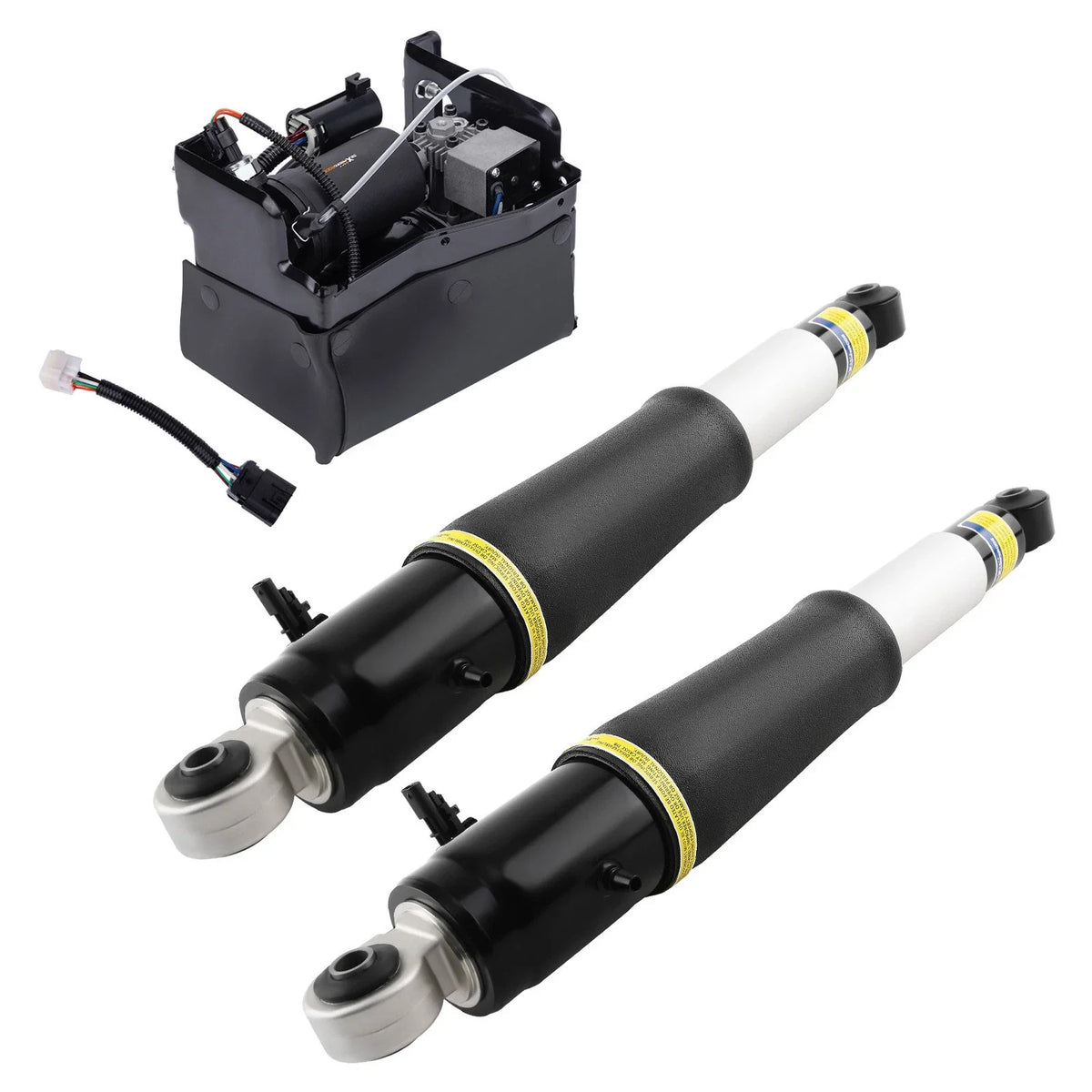 Air Suspension Shocks with Compressor Pump Kit for Escalade, Suburban, Tahoe, Yukon (2002–2020)