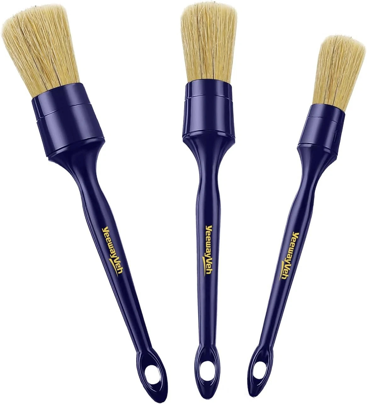 3X Car Detailing Brush Set for Ultra Indigo (yw p 00076 v 2)