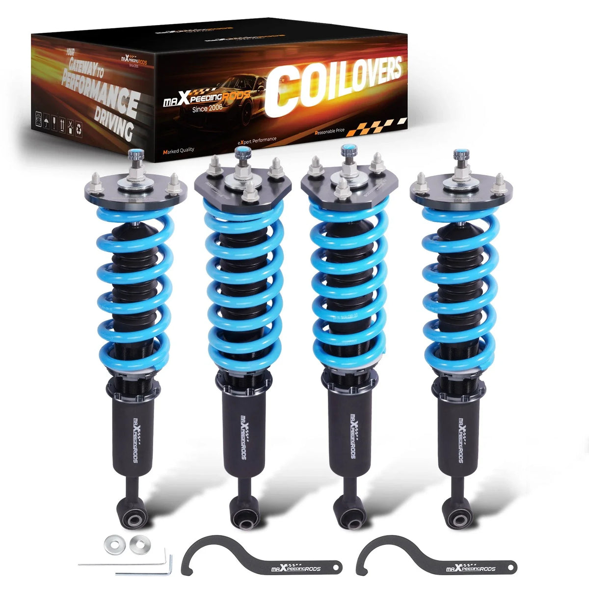 Coilovers 24 Way Damper Shocks for Lexus IS350/IS250 RWD (2006–2013)