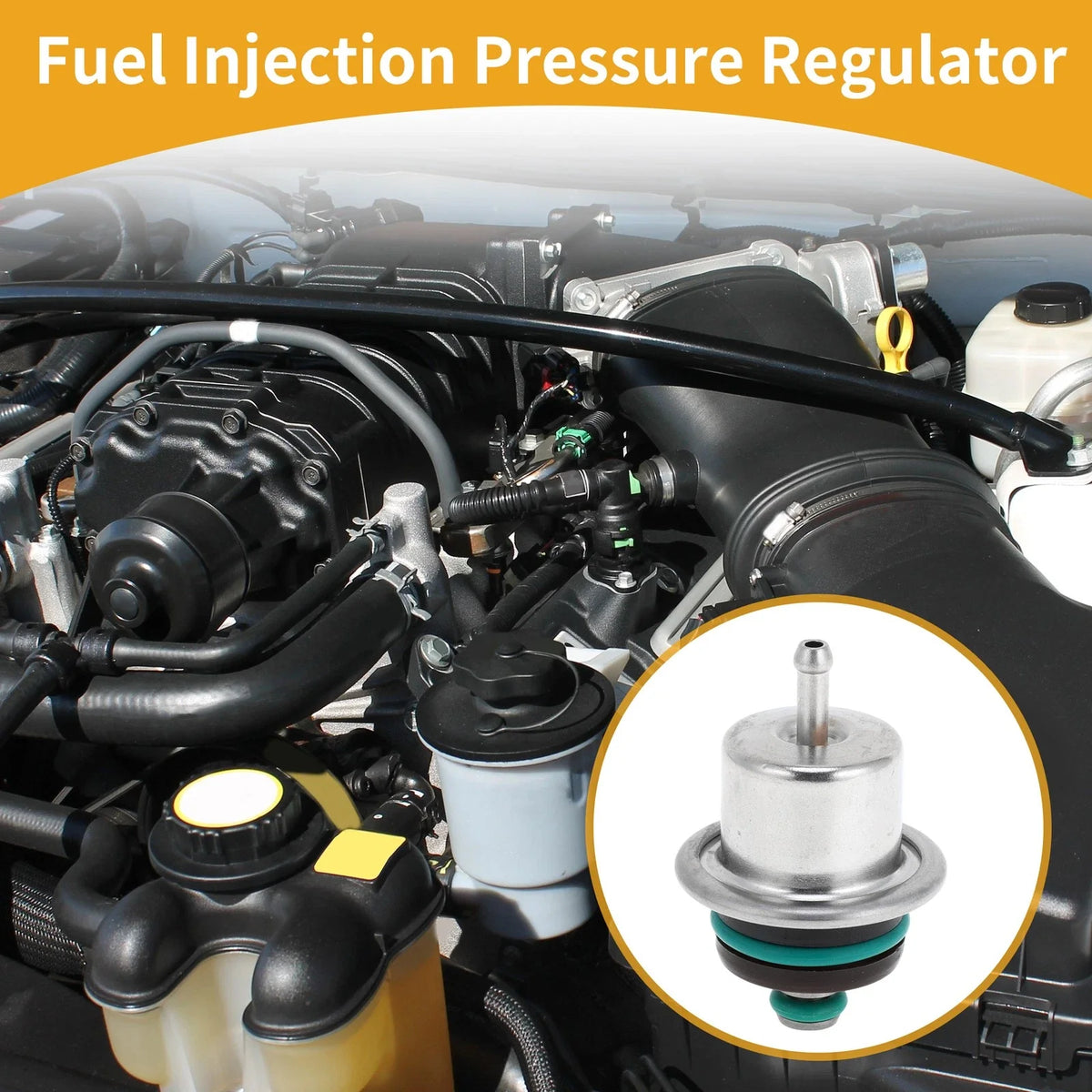 Fuel Pressure Regulator for Ford F250/F350/F450 (2000–2004) No.F8DZ9C968AB