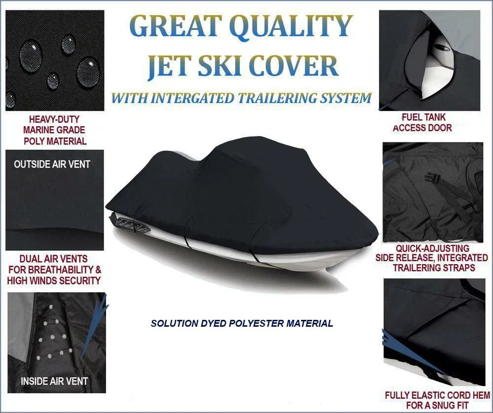 Trailerable Cover for Sea Doo JetSki GTR 230 215 (2012–2019)