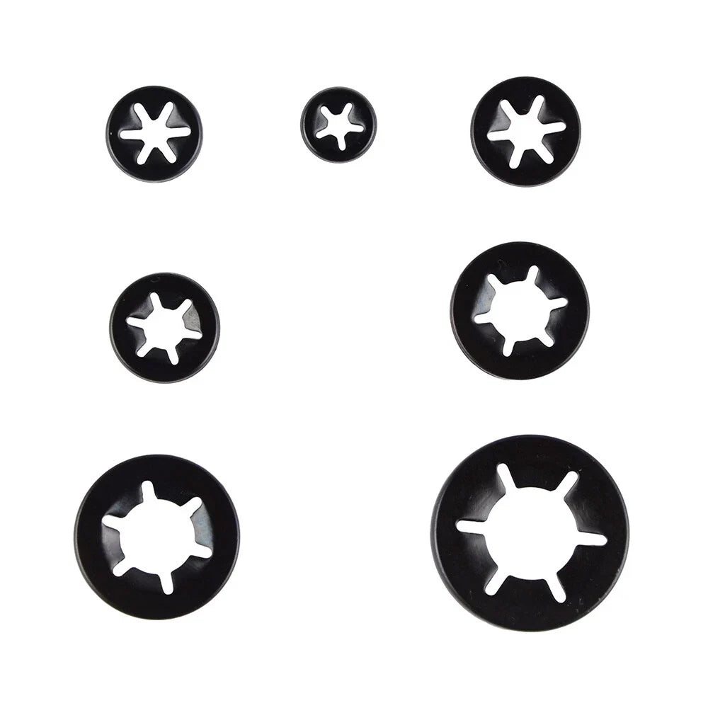 Set of 12 Flat Head Uncapped Bolt Screw Nut Washer Assortment for M3 M4 M5 M6 M8 M10 M12