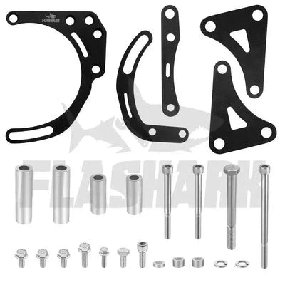 Power Steering Pump Accessory Drive Bracket Kit for 5.7L Double Hump Heads