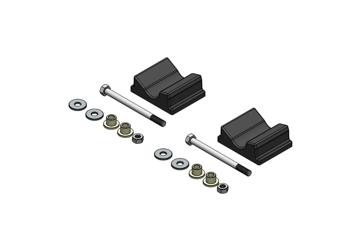 Slydog Powderhound Ski Hardware Kit for Ski Mounting (MKTBRP004)