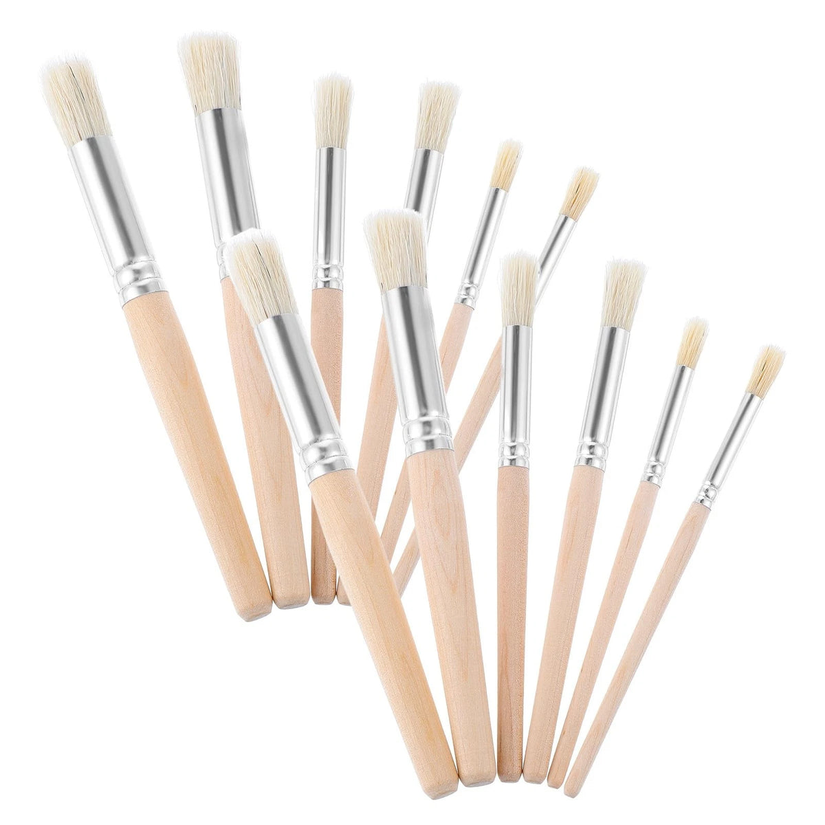 12Pcs Stencil Brushes Set for Painting