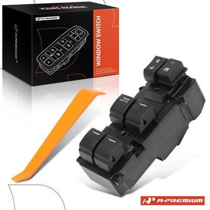 Front Left Power Window Switch for Honda Civic (2012–2013) 1S14132, SW11108, 35750TR0A11, DWS1671