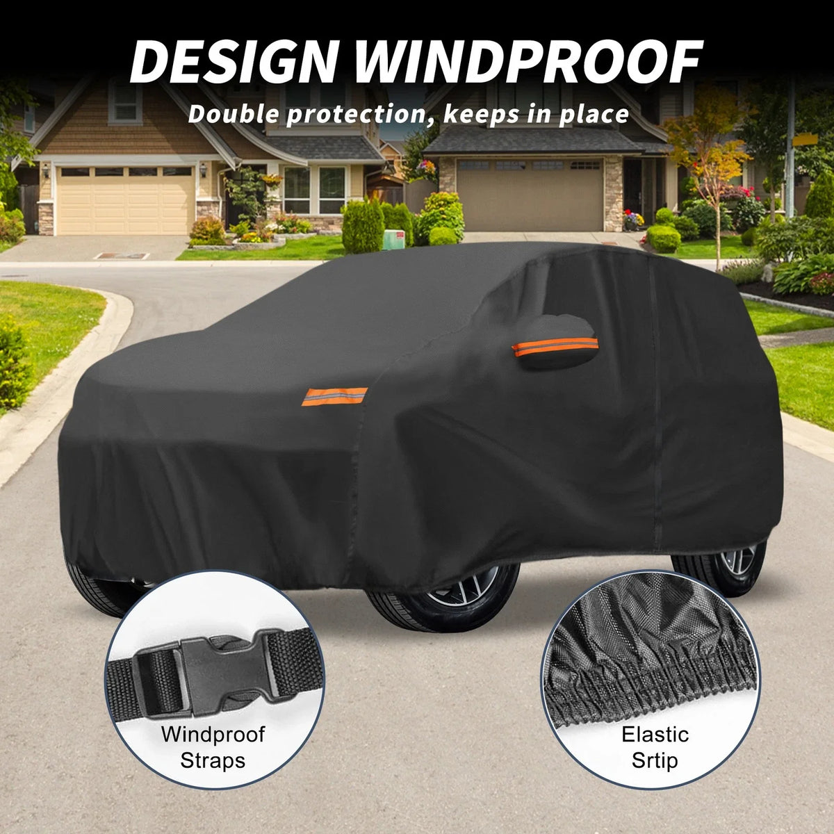 Waterproof 210D-PU Car Cover for Subaru Ascent (2019–2023)
