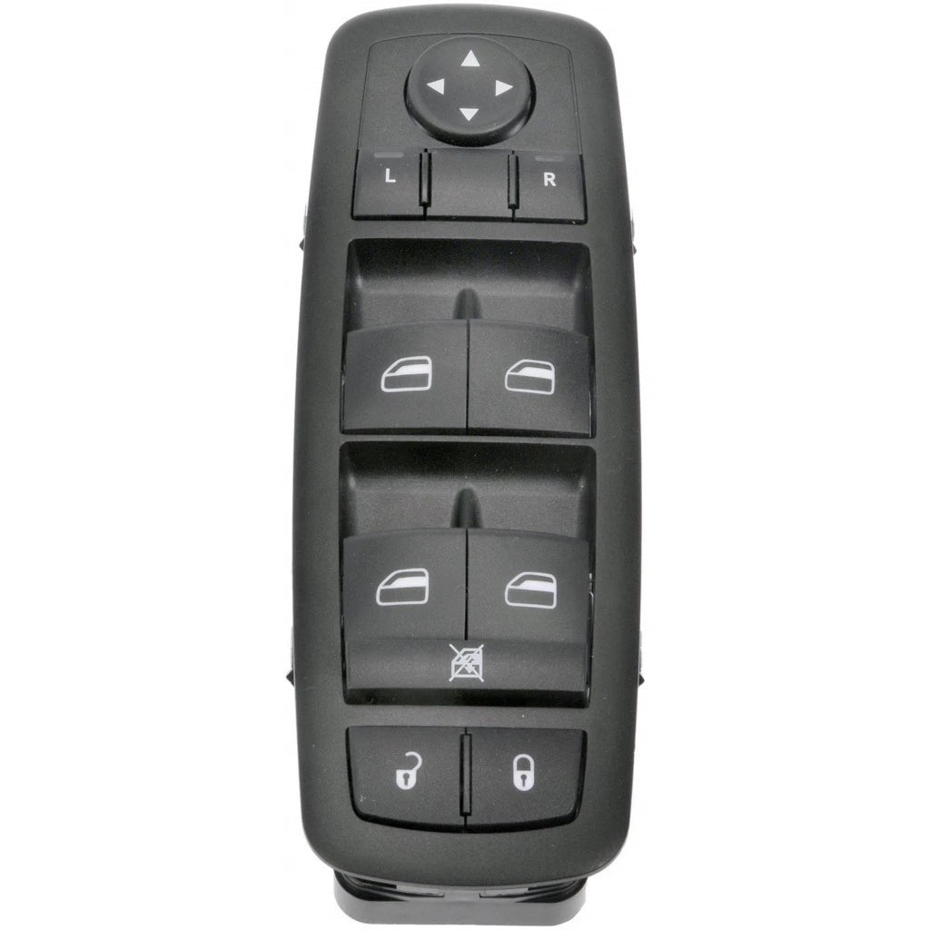 Door Window Switch for Chrysler Town and Country (2008–2011) ALX-PAU-RB-920-401-CL360A51, Illuminated, Black