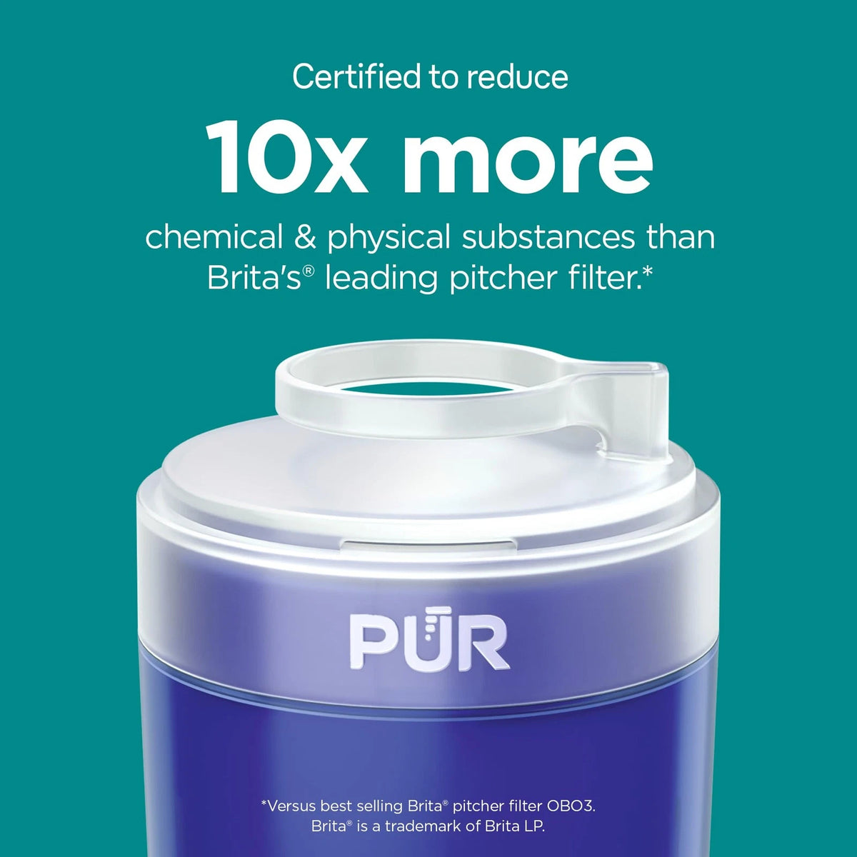 4X PUR Plus Faucet Mount Replacement Filter for