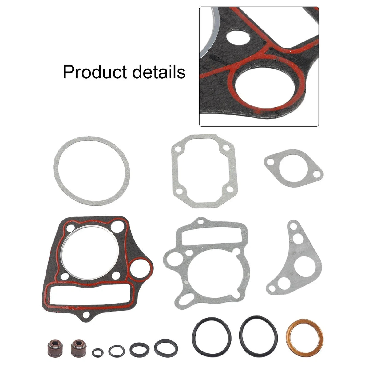 Set of 52 4mm Gaskets for 110cc 125cc Dirt Bikes (Performance)