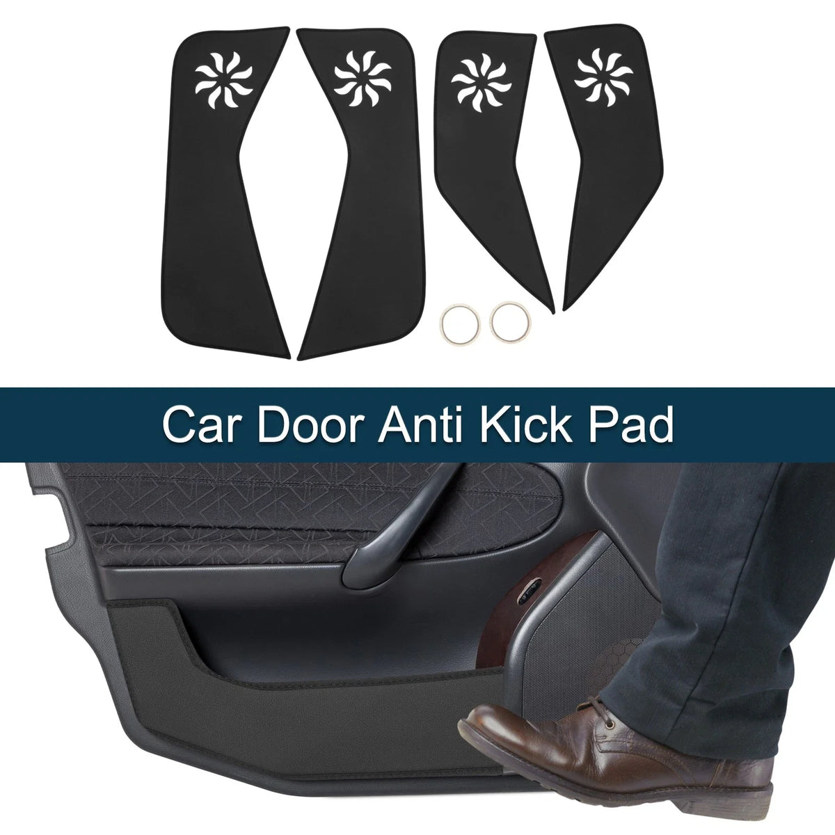 Set of 1 Car Door Anti Kick Pad Sticker Protector for Ford Escape (2013–2015)