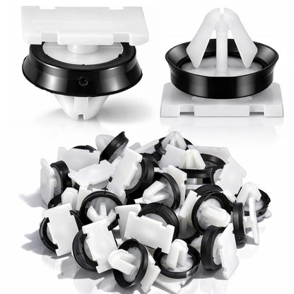 30pcs Rocker Panel Moulding Clips for GM (One Size)