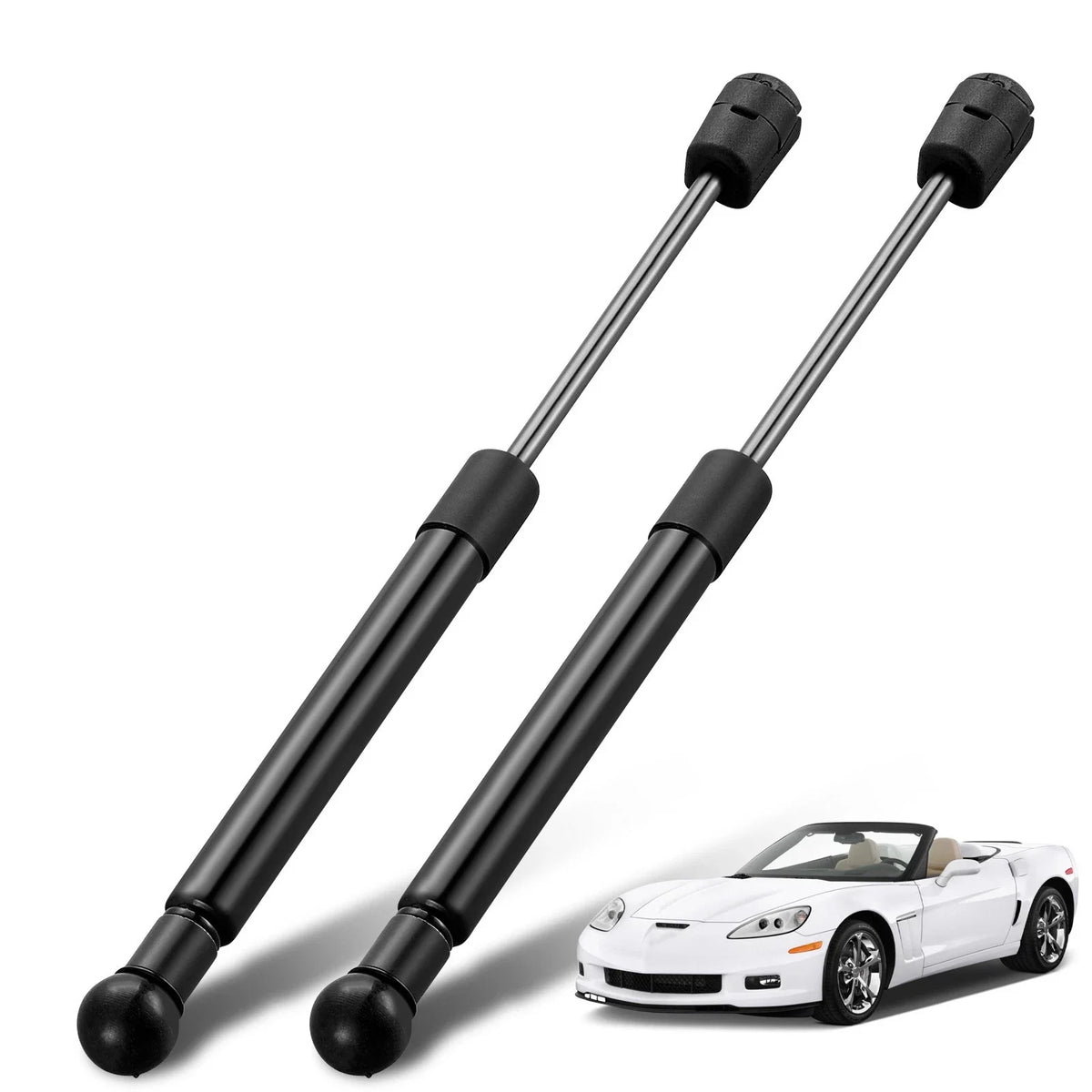 2X Front Hood Gas Struts Lift Supports for Chevrolet Corvette (2005–2013) PM3083