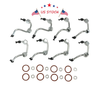 Set of 8 Fuel Injector O-Ring Seals for Ford 6.4L Diesel (2008–2010)