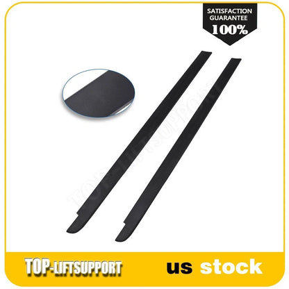Set of 2 Bed Rail Caps for Toyota Tundra (2017–2020) Black Textured