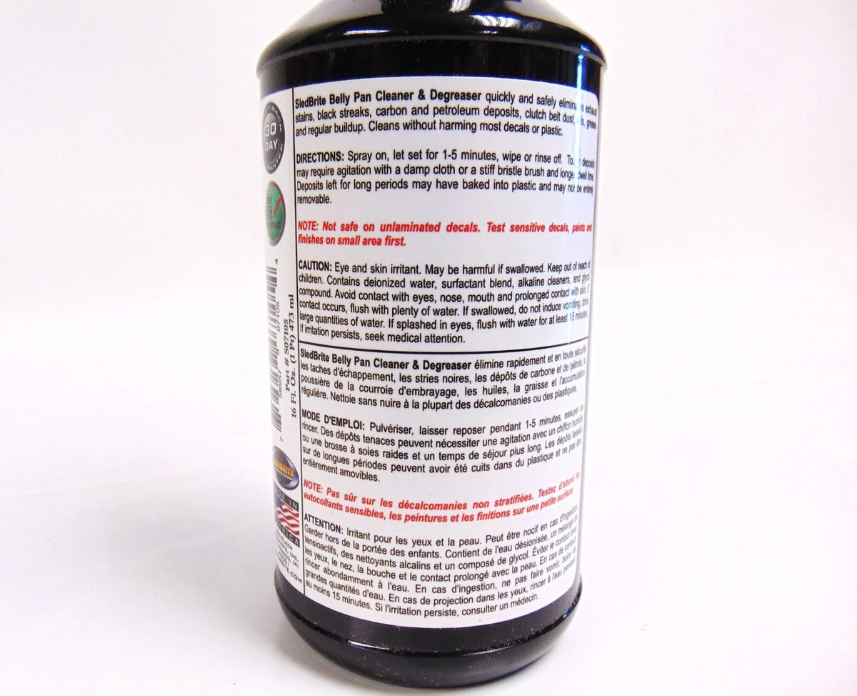 16oz Belly Pan Cleaner & Degreaser for Sled (S07105)