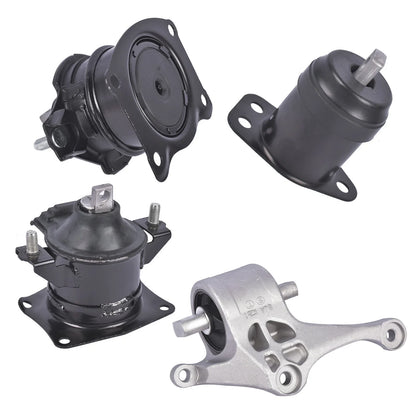 Set of 4 Engine Motor & Transmission Mounts for Acura RL (2005–2008)