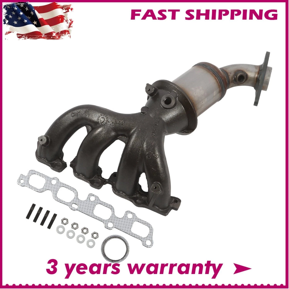 Manifold Catalytic Converter for Chevy Colorado (2007–2012) 16611, 59223, 49378