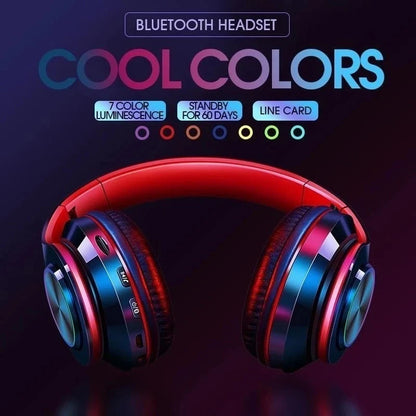 Wireless Bluetooth Headphones for Super Bass (Foldable Stereo)