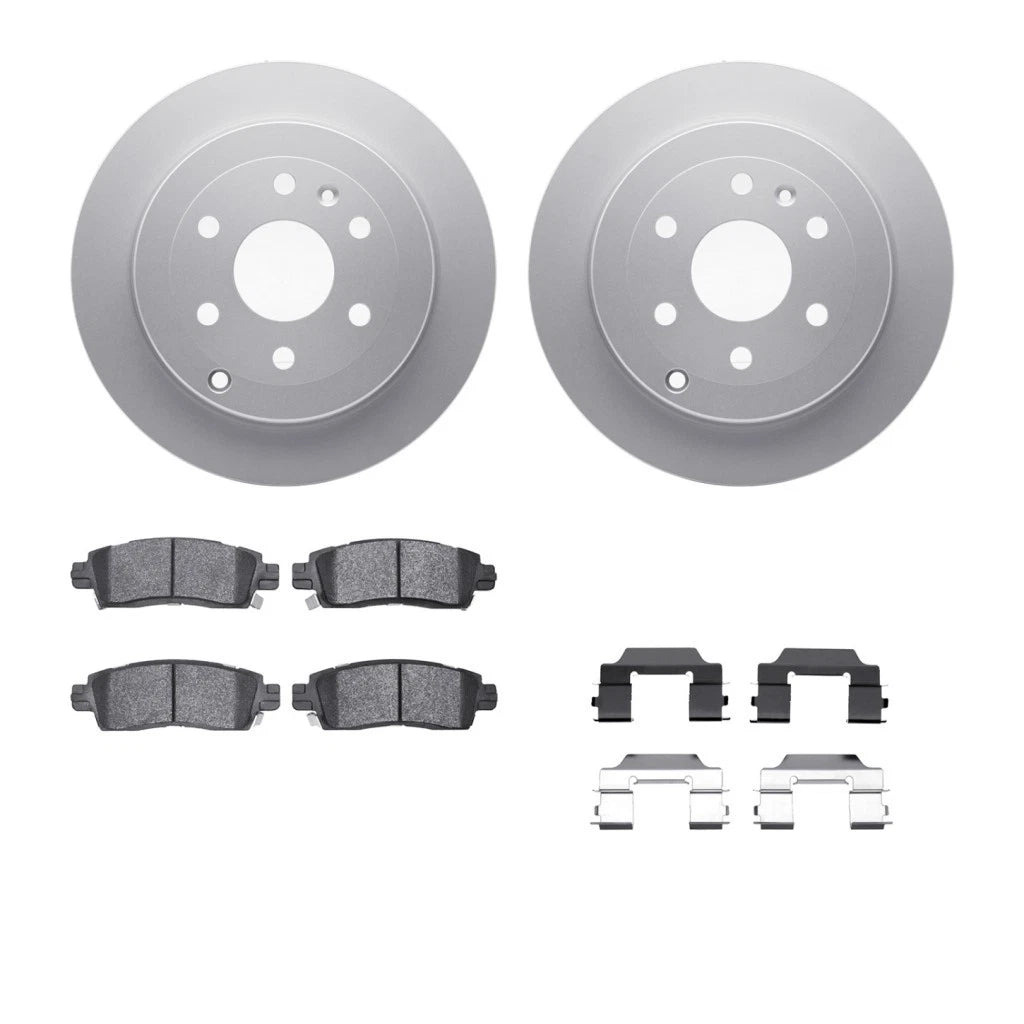 Brake Rotor Set for Chevy Traverse (2009–2017) ALX-PAU-DF-4212-48136-CLA4