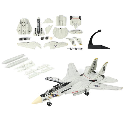 F-14 Tomcat Fighter Model Kit 1/72 Scale Twin Engine (27cm)